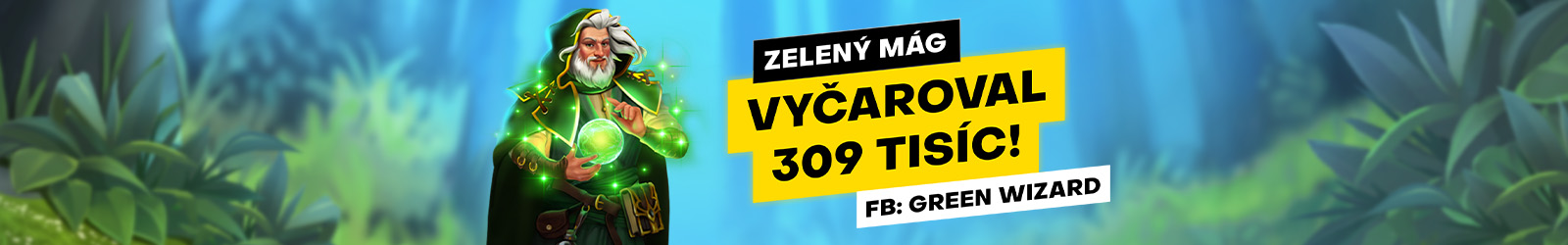 Big Win: Fire Blaze: Green Wizard